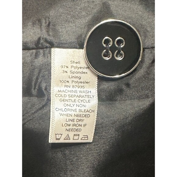 Susan Graver Women Size L Animal Print Zebra Black Grey Lined Jacket Boho - Picture 11 of 11